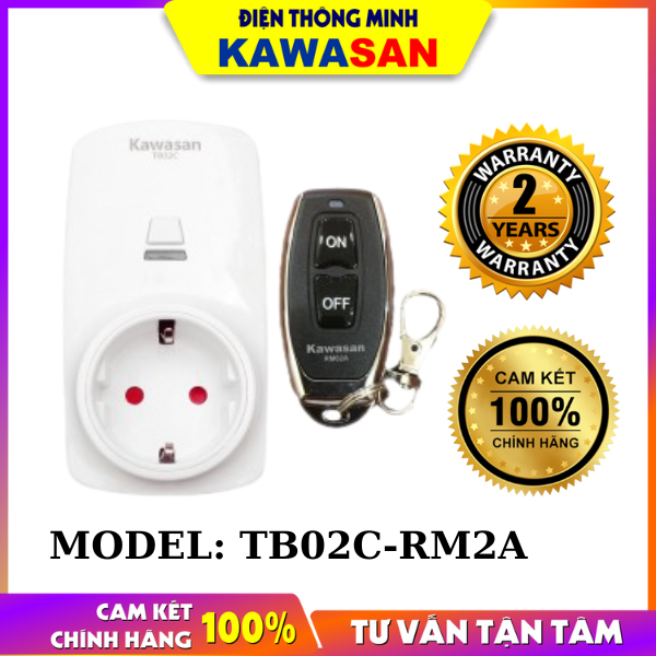 Ổ CẮM ĐIỀU KHIỂN TỪ XA TB02C-RM2A