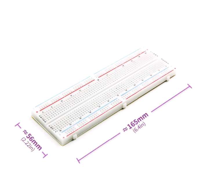 Breadboard cắm 400 lỗ MB-102 (85x55mm)/Breadboard cắm 830 lỗ MB-102 (165x55mm)