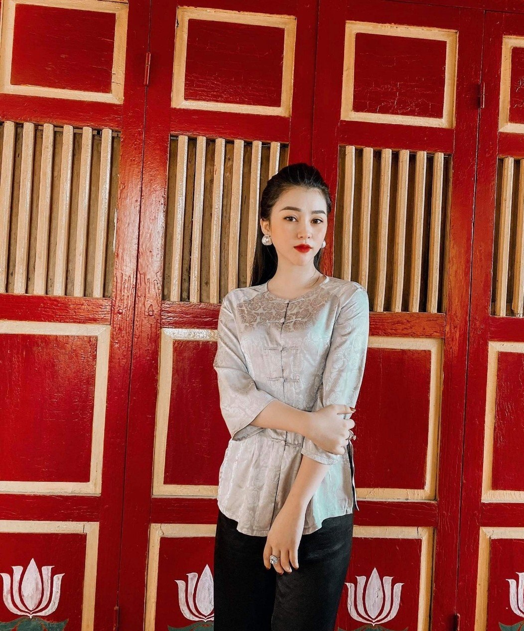 [HCM]ĐỒ LAM ĐI CHÙA CAO CẤP CHẤT LỤA GẤM CỰC ĐẸP