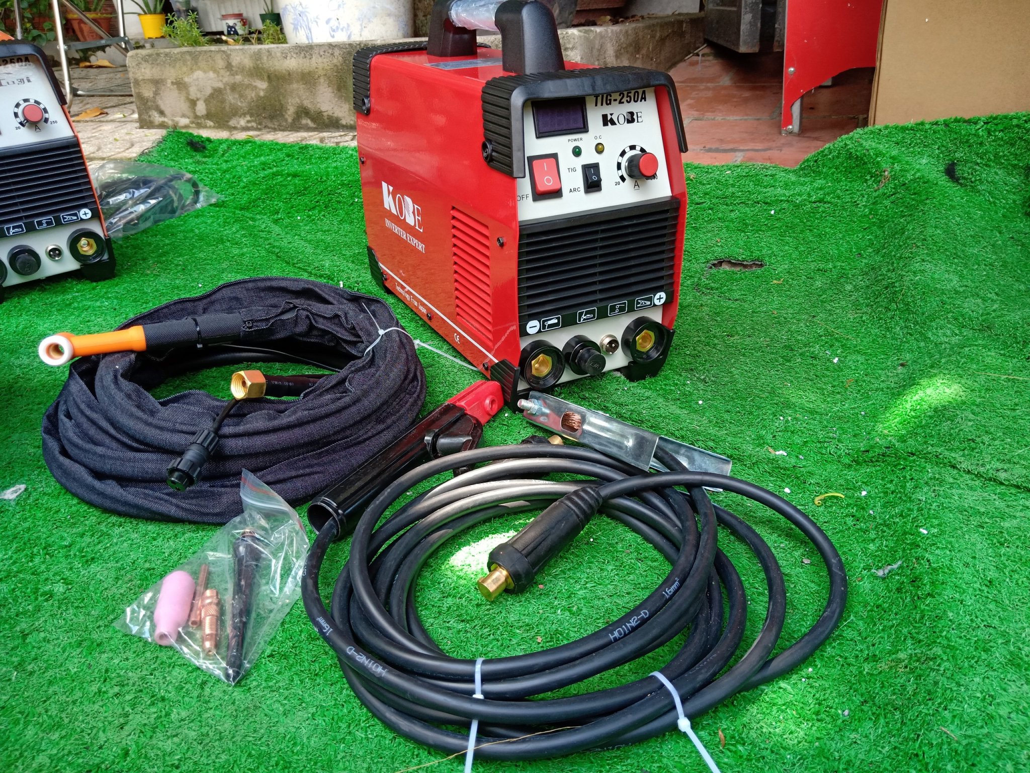 [HCM]MÁY HÀN TIG-MÁY HÀN KOBE TIG 250A - MÁY HÀN 2 CHỨC NĂNG
