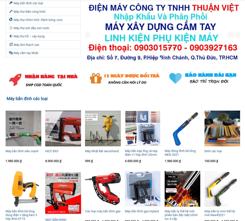 đinh xéo máy pin ( mỗi hộp 500 đinh )