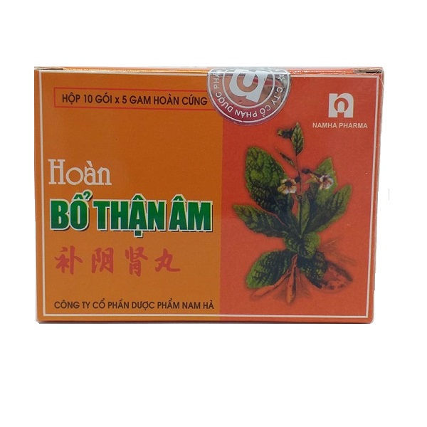 Hoàn BỔ THẬN ÂM Nam Hà (Hộp 10 gói hoàn cứng)