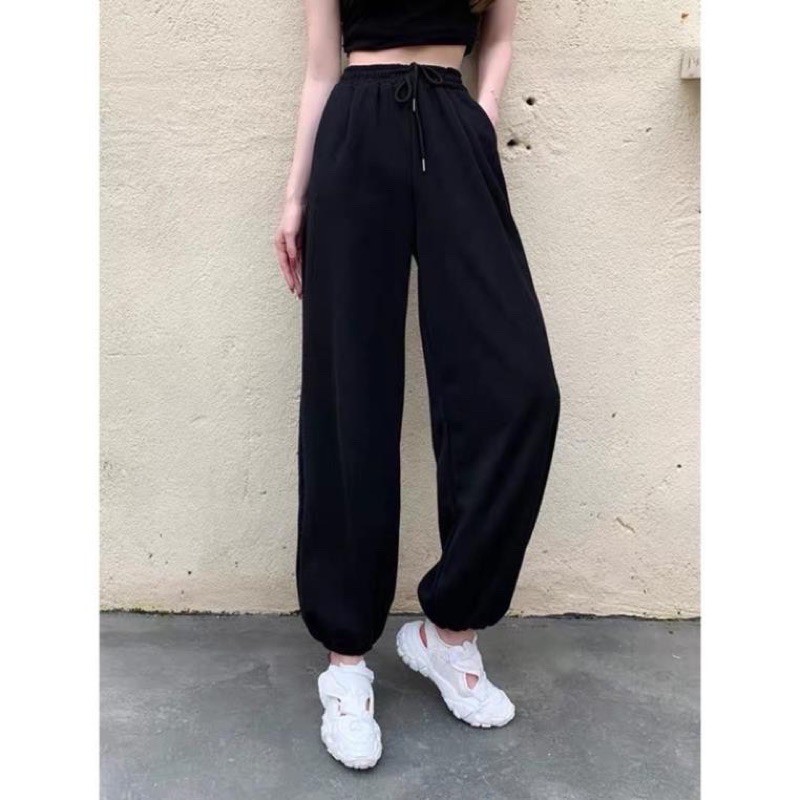 Quần jogger nữ  -bom chất da cá chất đẹp hàng mới về
