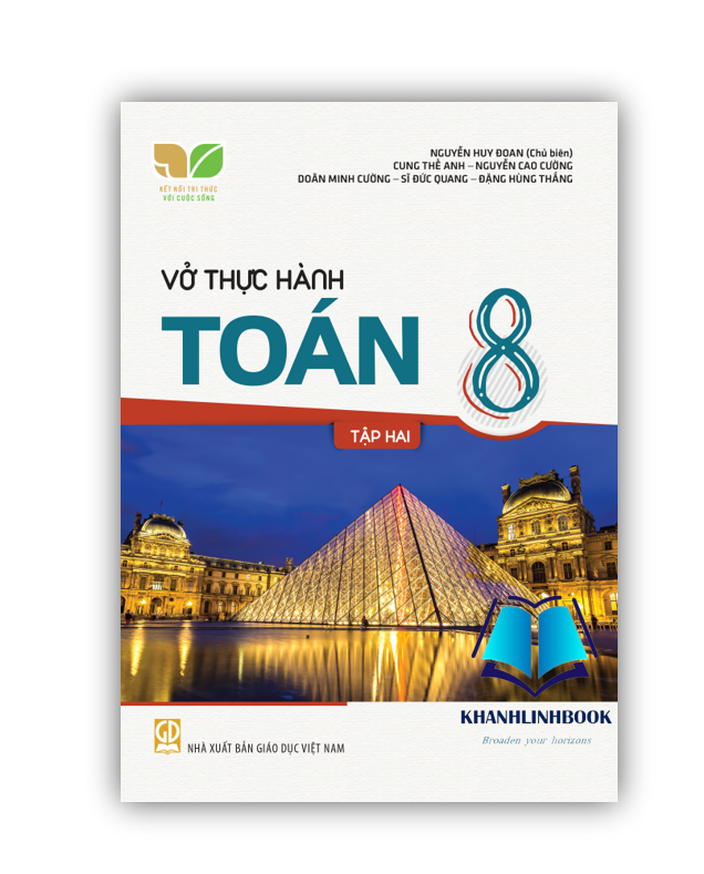 Sách - Combo Vở thực hành Toán 8 tập 1 + 2 (Kết nối tri thức với cuộc sống)