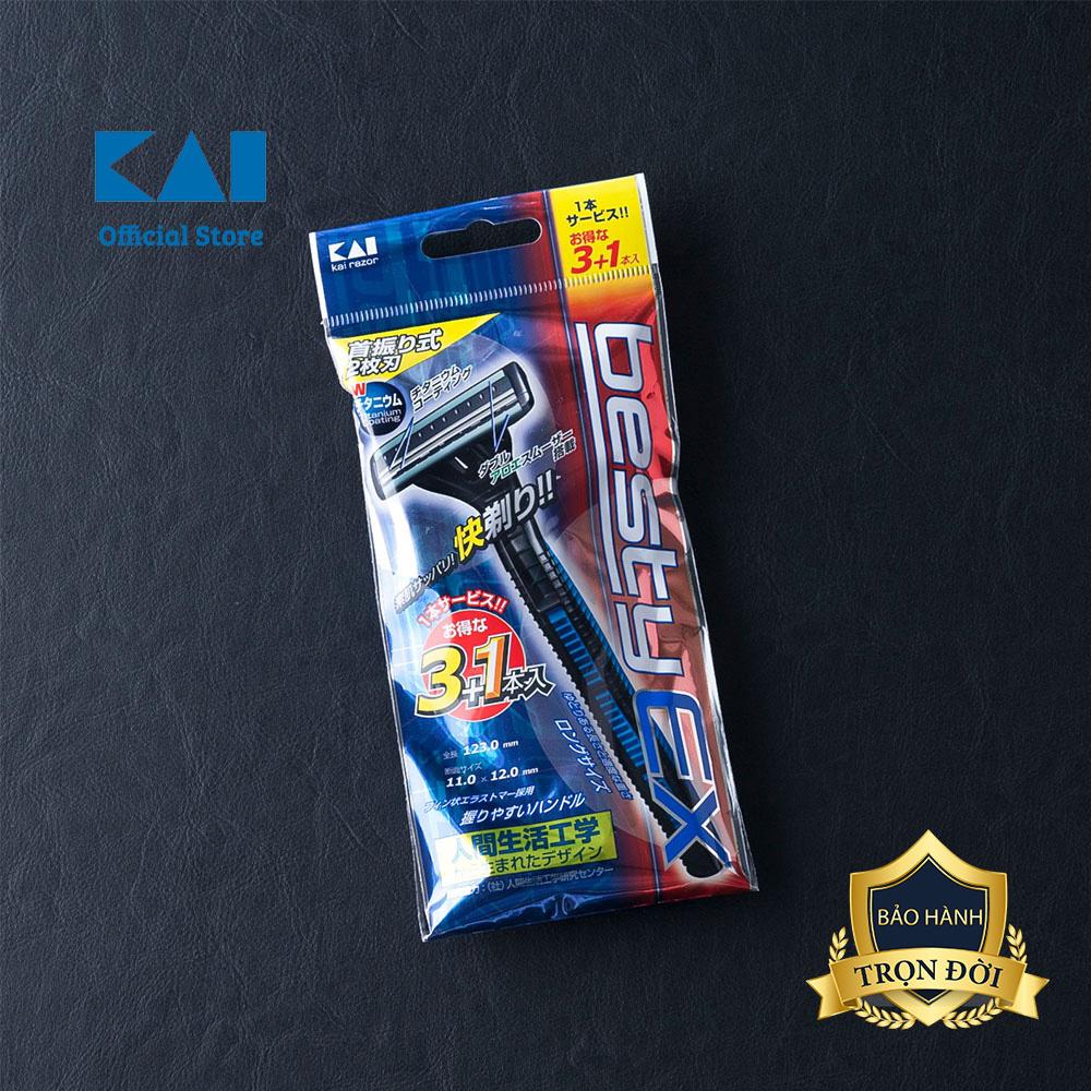 Dao cạo râu cao cấp Nhật Besty Ex 2 Blade/3+1
