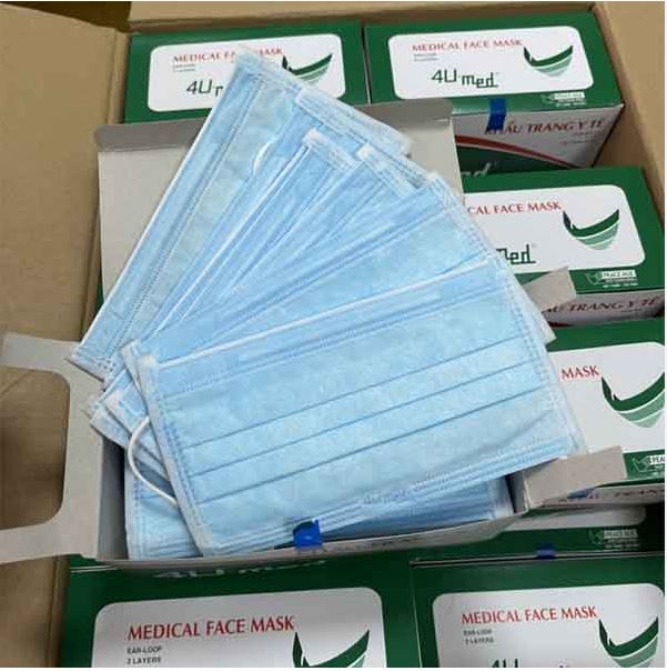 Khẩu trang y tế kháng khuẩn 4U