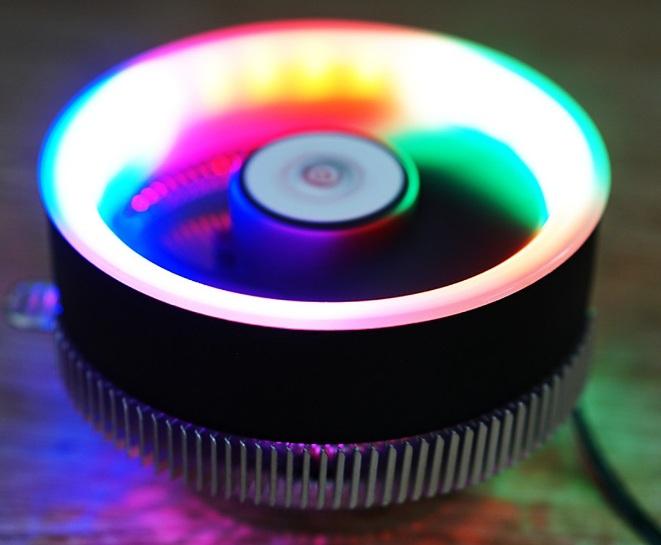 Quạt tản nhiệt CPU NeedMax S6  led rgb đa năng dùng cho socket 775/1155/1156/AMD -Quạt tản nhiệt CPU S6