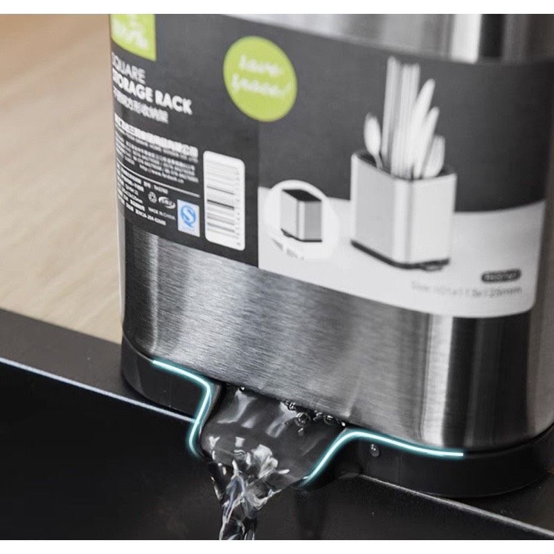 ống cắm đũa thìa inox 2 cỡ