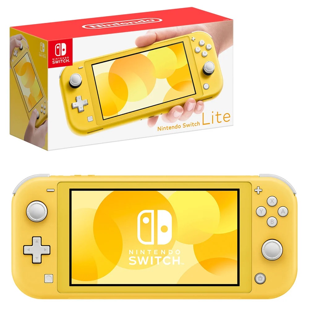 [HCM]Máy game NINTENDO SWITCH LITE 2019 Yellow HÀNG NHẬP KHẨU (PIN LÂU HƠN)