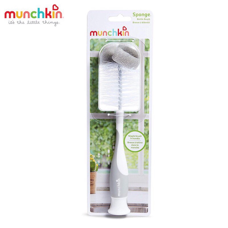 Cọ Rửa Bình Sữa Và Núm Ty Có Mút Munchkin