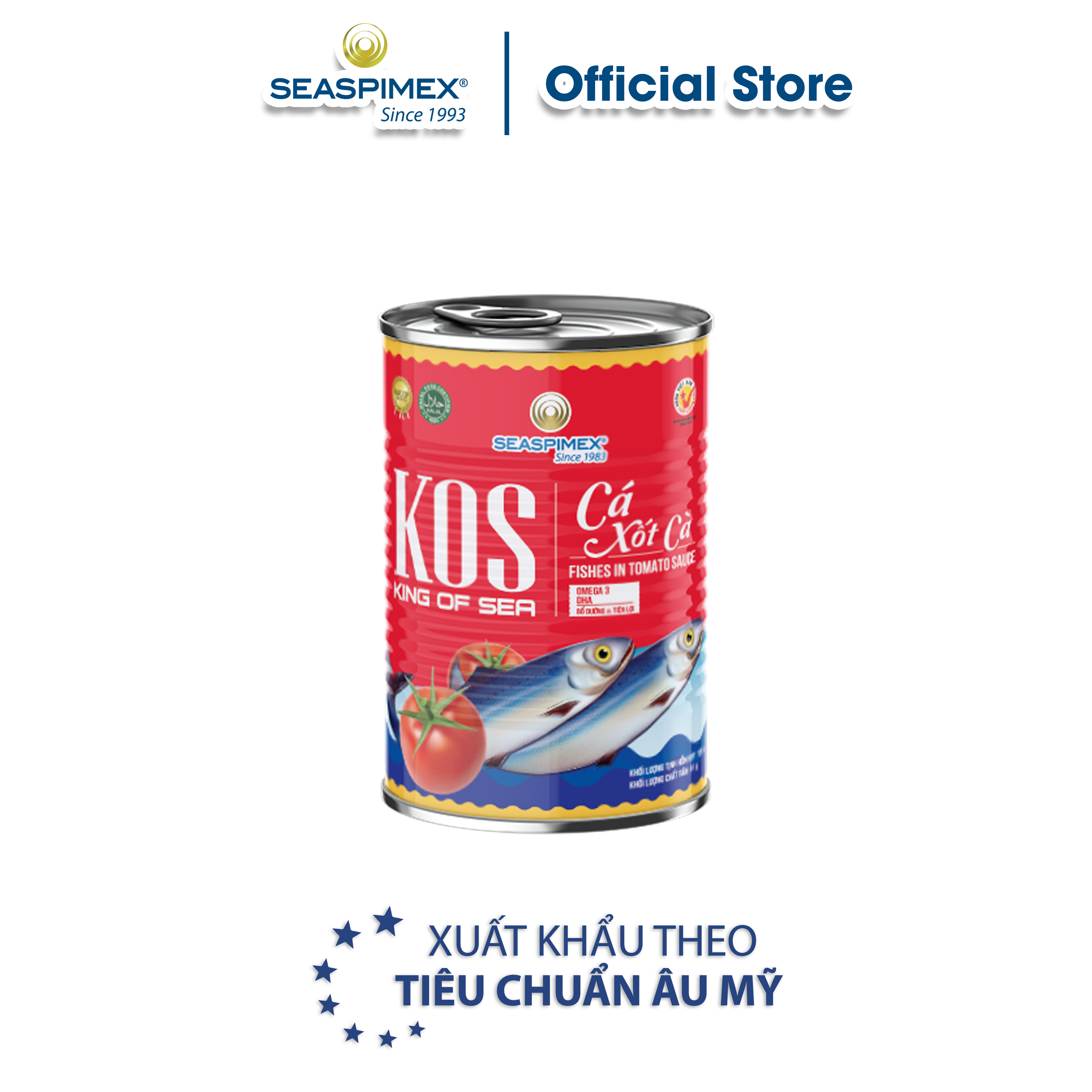 Cá Trích KOS SEASPIMEX 155gr
