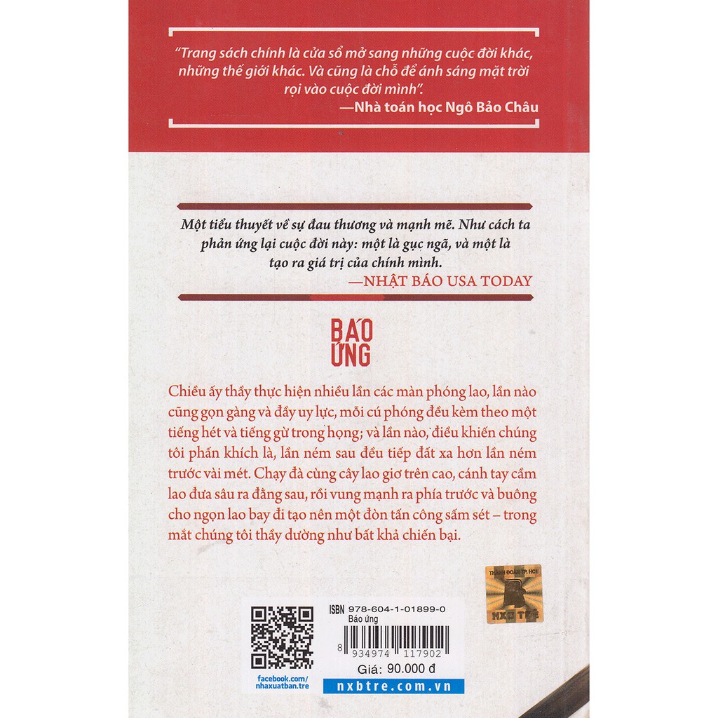 Sách NXB Trẻ - Báo Ứng (TS Cánh Cửa Mở Rộng)