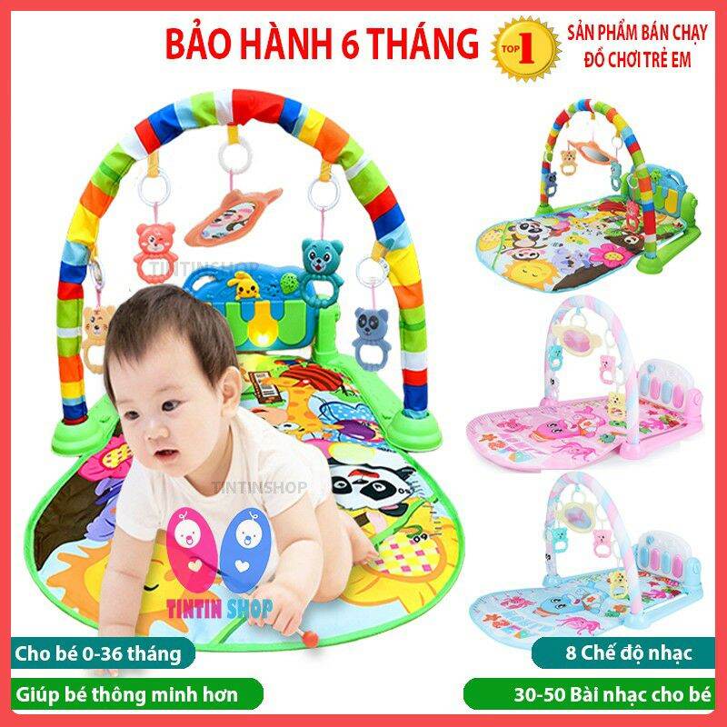 Thảm nhạc cho bé nằm chơi, thảm đàn piano cao cấp