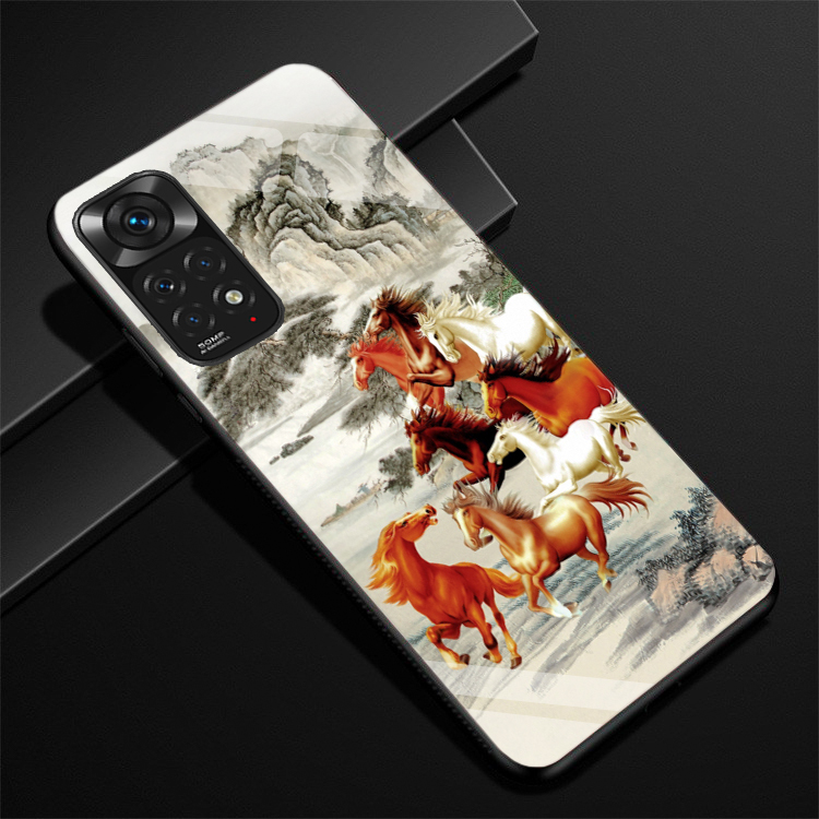 Ốp Lưng XIAOMI REDMI NOTE 11S, NOTE 11 4G, NOTE 11 5G , NOTE 11 PRO, NOTE 11 PRO 5G mặt kính cường lực cao cấp