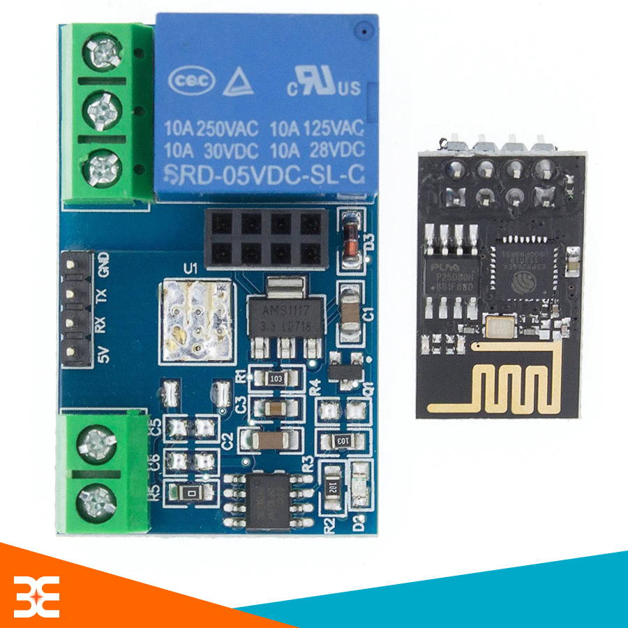 Module Wifi ESP8266 01 Relay 5V V1.0