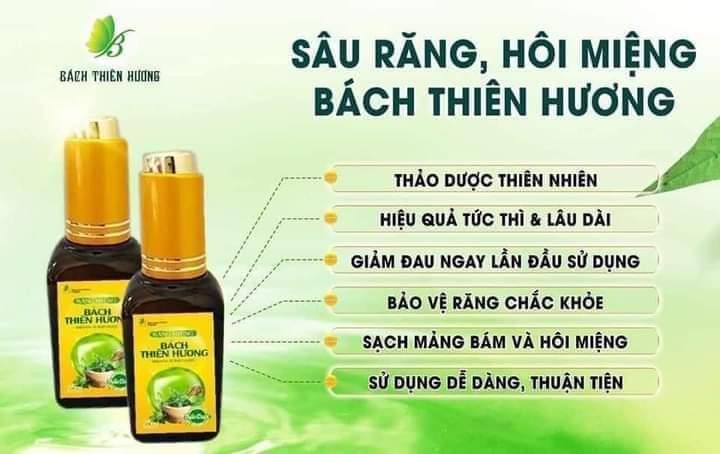 Bách Thiên Hương chăm sóc răng miệng