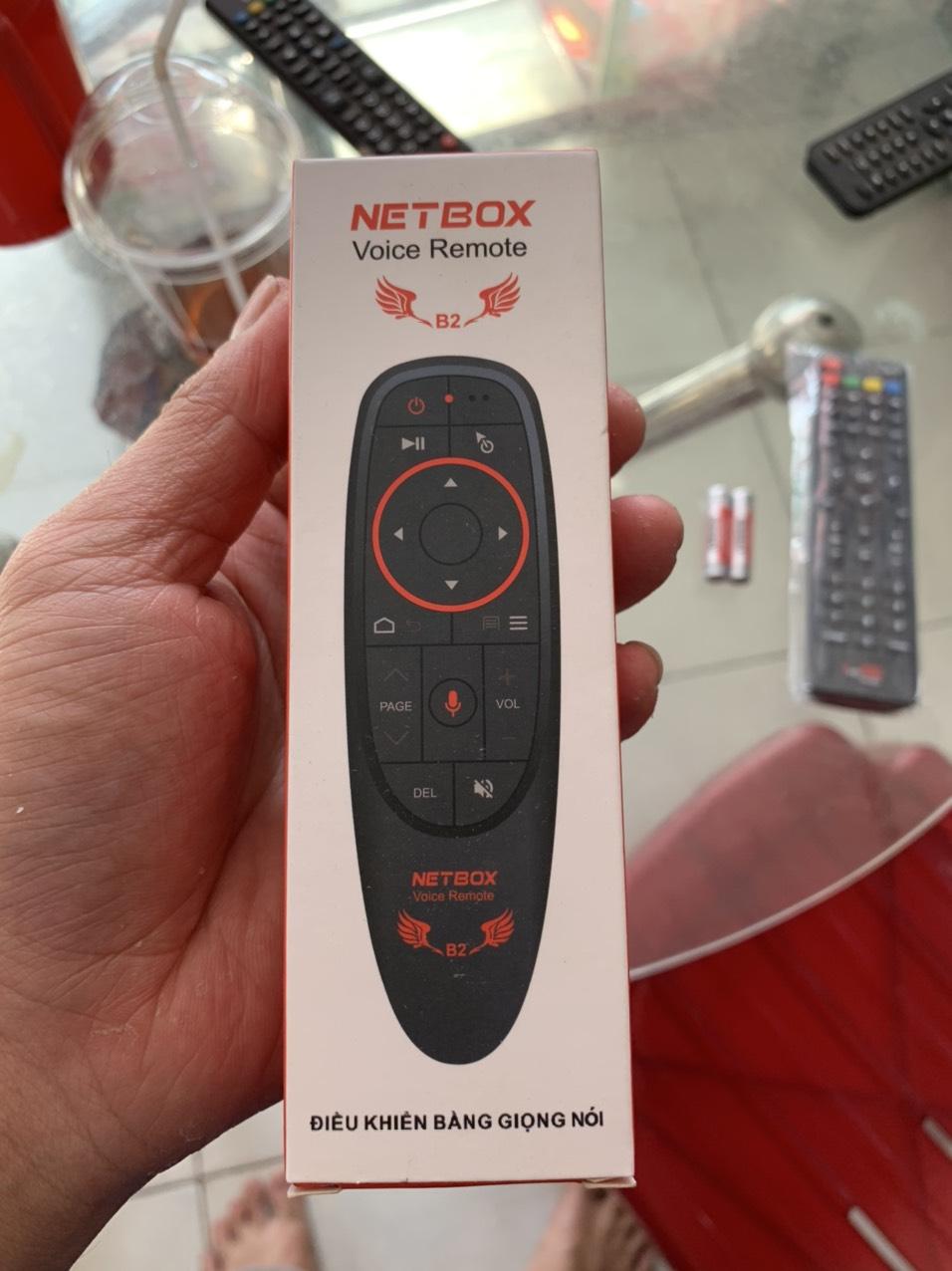 [HCM]Chuột Bay Tìm Kiếm Giọng Nói Remote Mouse Netbox B2 Thông minh - Remote Mouse Netbox B2