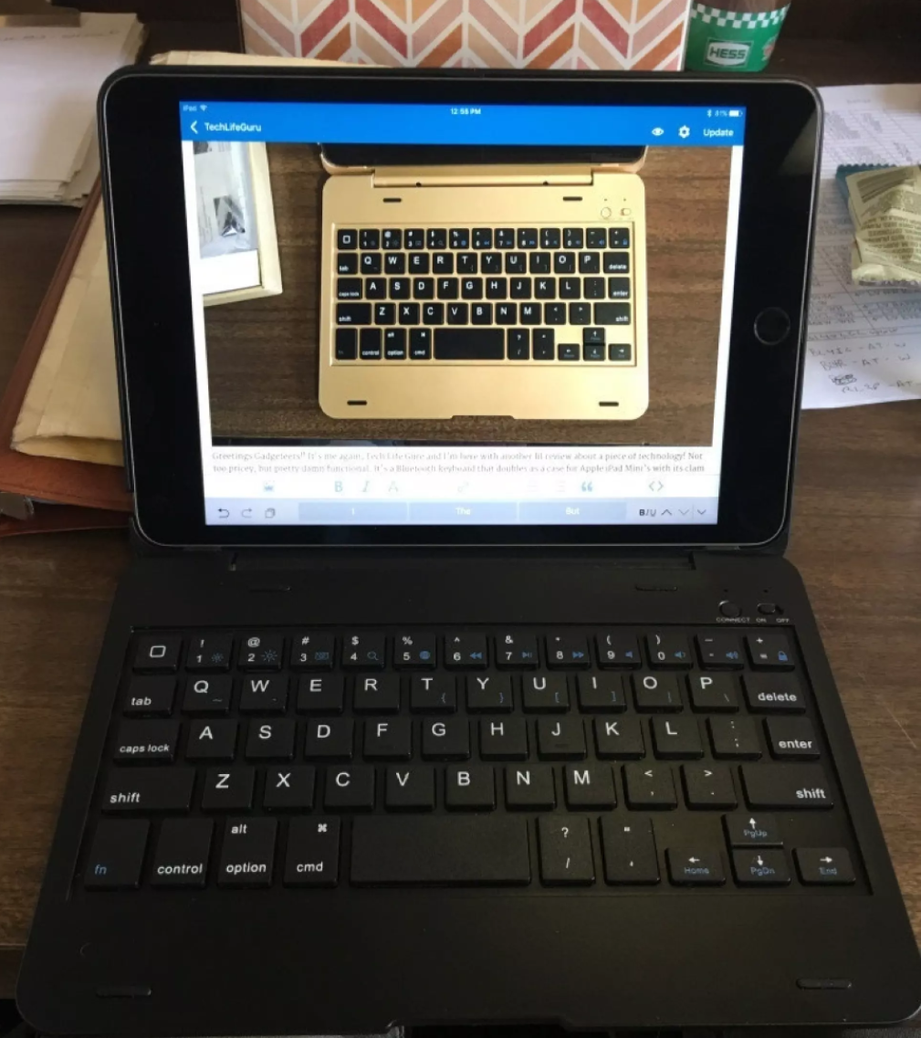 Bàn phím Bluetooth Keyboard ipad mini 1 2 3 - T_Shop_VN