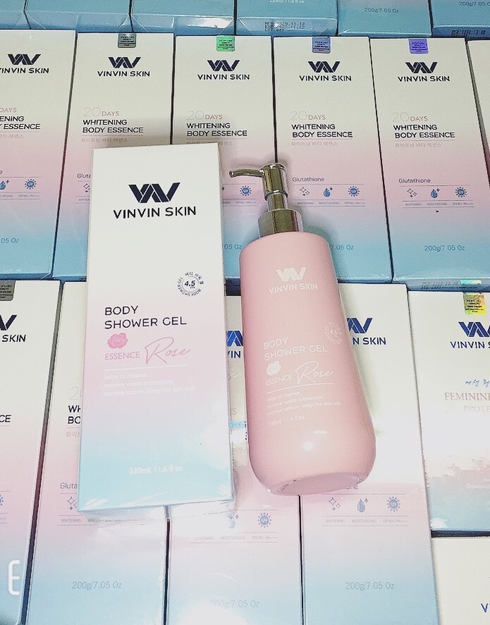 Sữa tắm trắng da vinvinskin