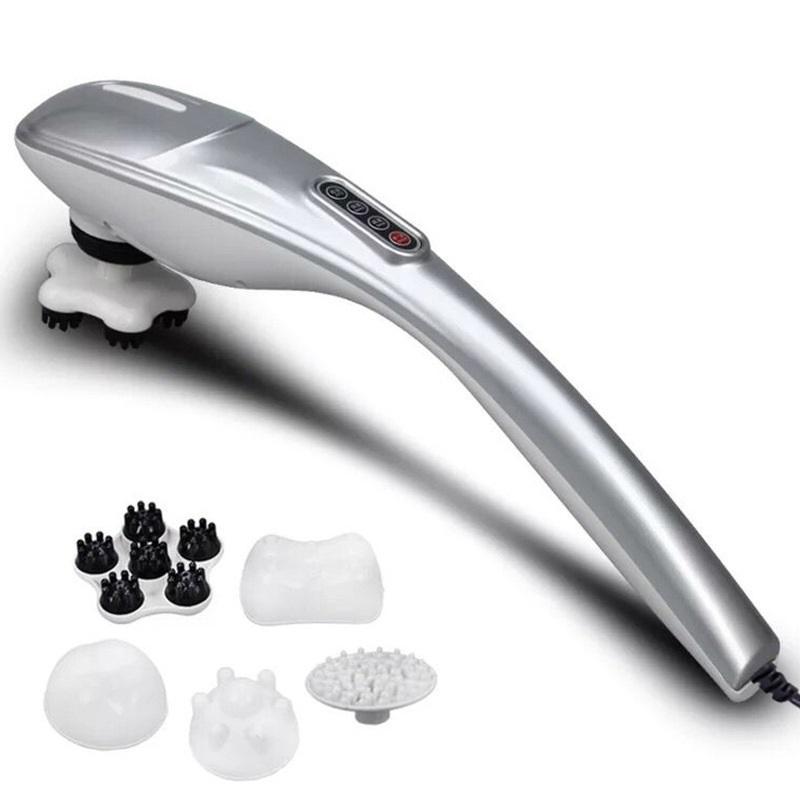 Máy massage cầm tay Yichang 5 đầu (màu xám)