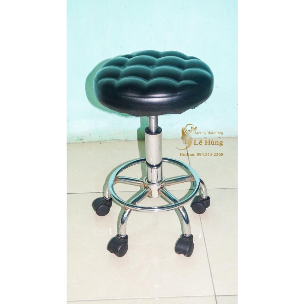 Ghế Spa DA MÚI Chân Xoay Loại Đẹp( hàng có sẵn )
