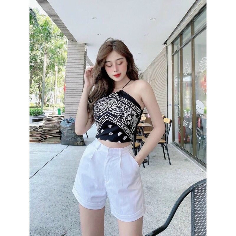 Áo yêm thổ cẩm siêu xinh mát nhẹ co giãn