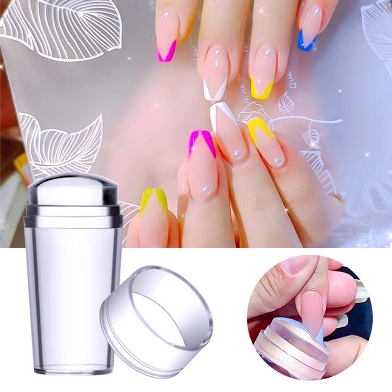 Con dấu lăn in Hoạ tiết ,phen đầu móng SILICON