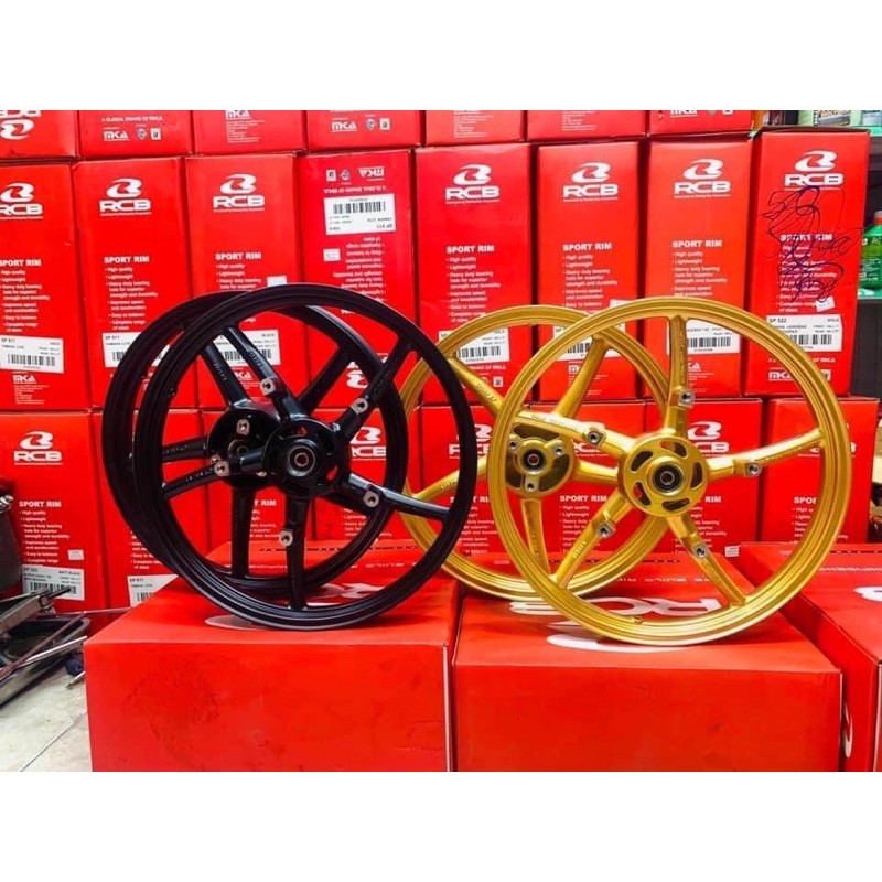 Mâm rcb satria/raider 5 cây gắn như zin >>>>