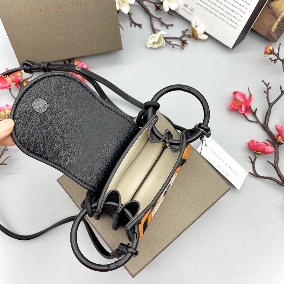 [HCM]TÚI CHARLES & KEITH Chunky Chain Link SIÊU MINI ?? Ck2-50270420