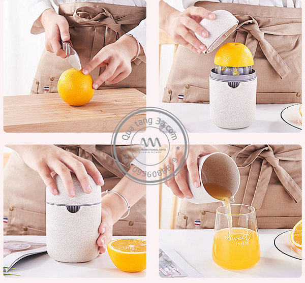 [Nhà Bếp] Vắt Cam Lúa Mạch 3 Chức Năng [Tặng Mẹ] .ĐTVM