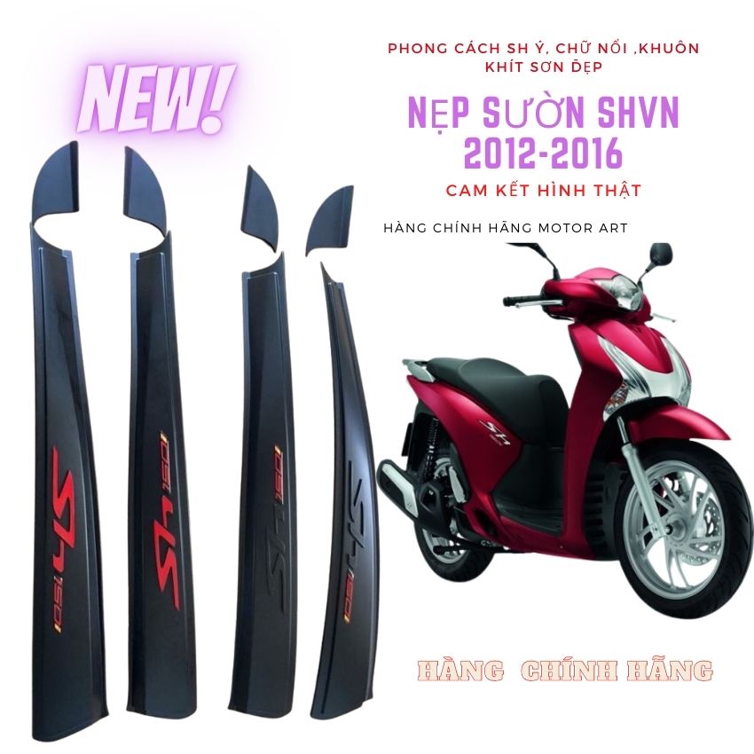 Nẹp sườn độ kiểu Sh Ý cho SHVN 2012-2016