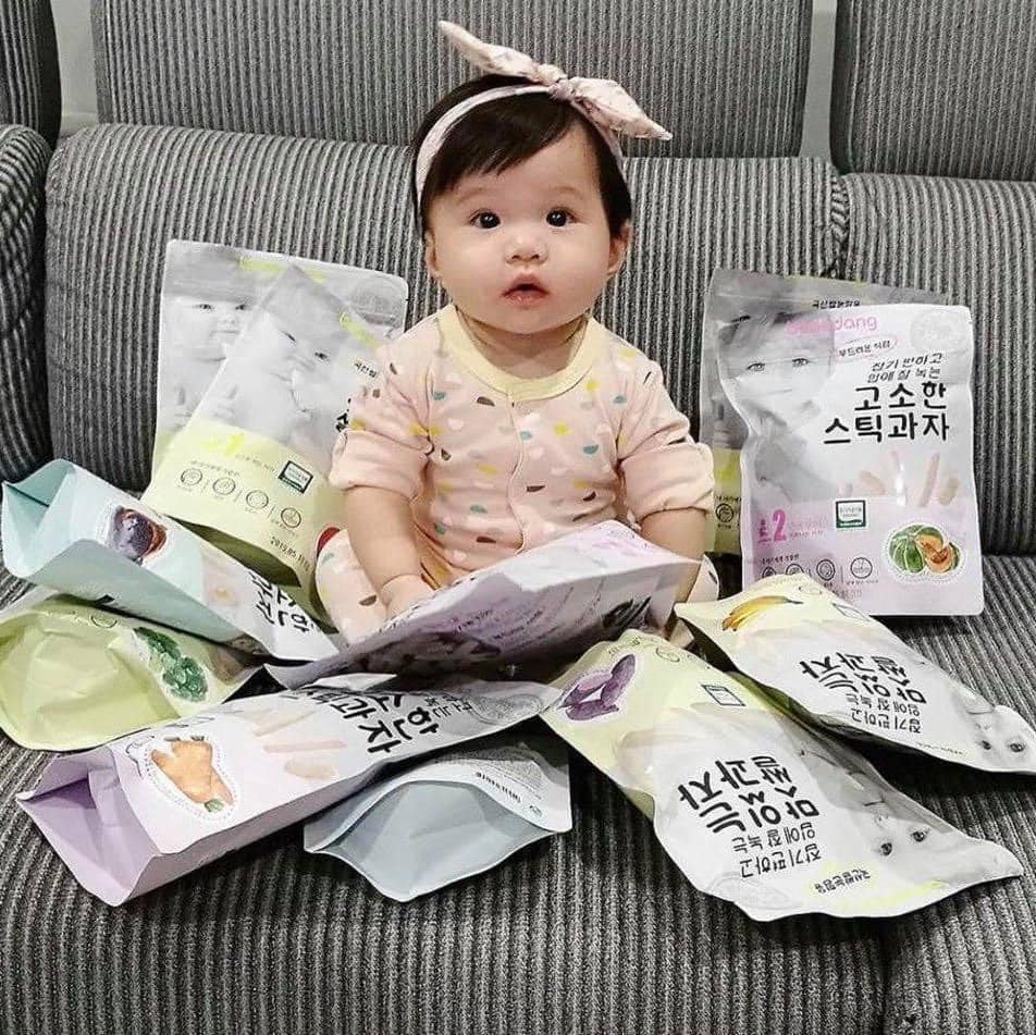 Bánh gạo hữu cơ Bebedang Hàn Quốc