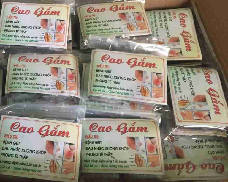 Cao gắm 100g nguyên chất GT029