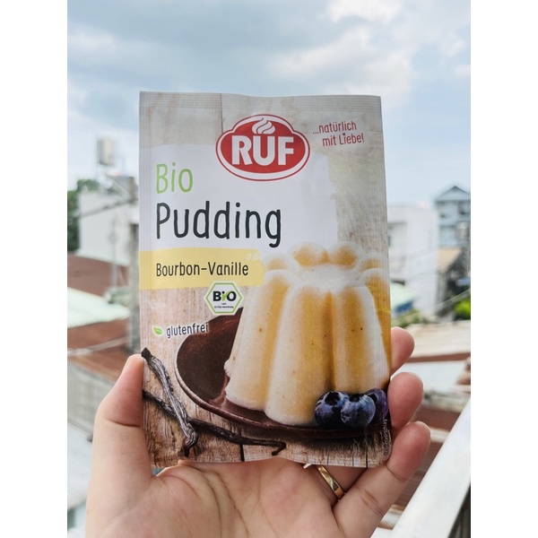 [RUF] Bột Pudding hữu cơ hương vani RUF - Gói 40gr