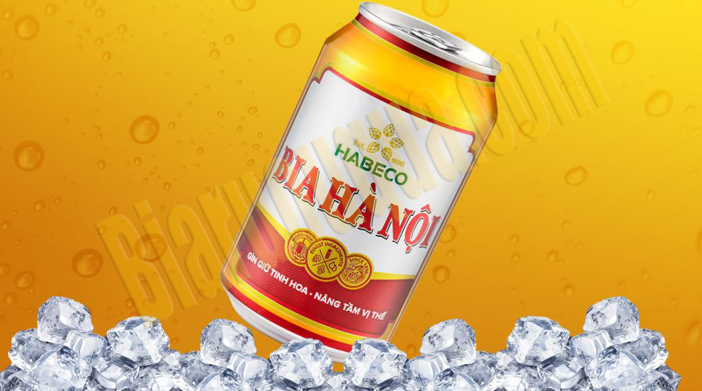 Thùng Beer Hà Nội 24 Lon - 330ml