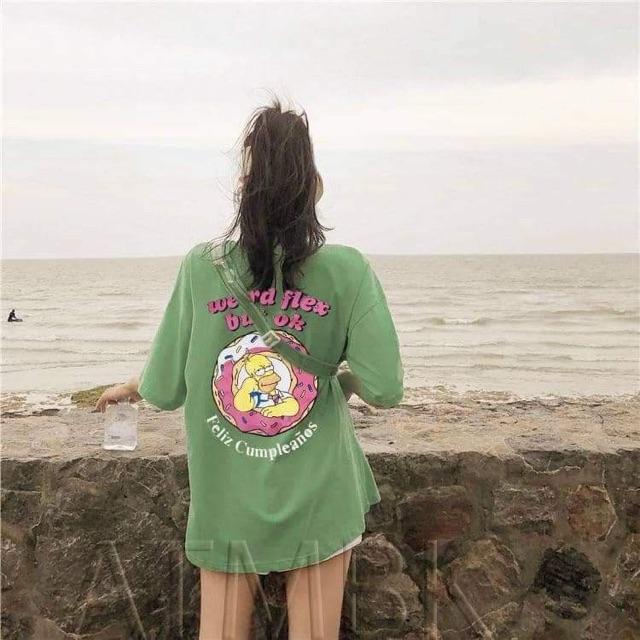 Áo phông weird in lưng dtr0919
