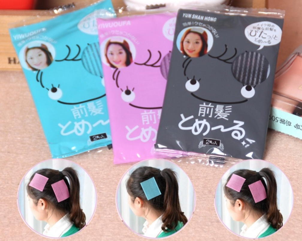 [HCM][SALE] Combo 2 miếng dán cố định tóc - Miếng dán tóc trang điểm giúp cố định tóc - Miếng dán tóc - Dụng cụ giữ tóc khi trang điểm