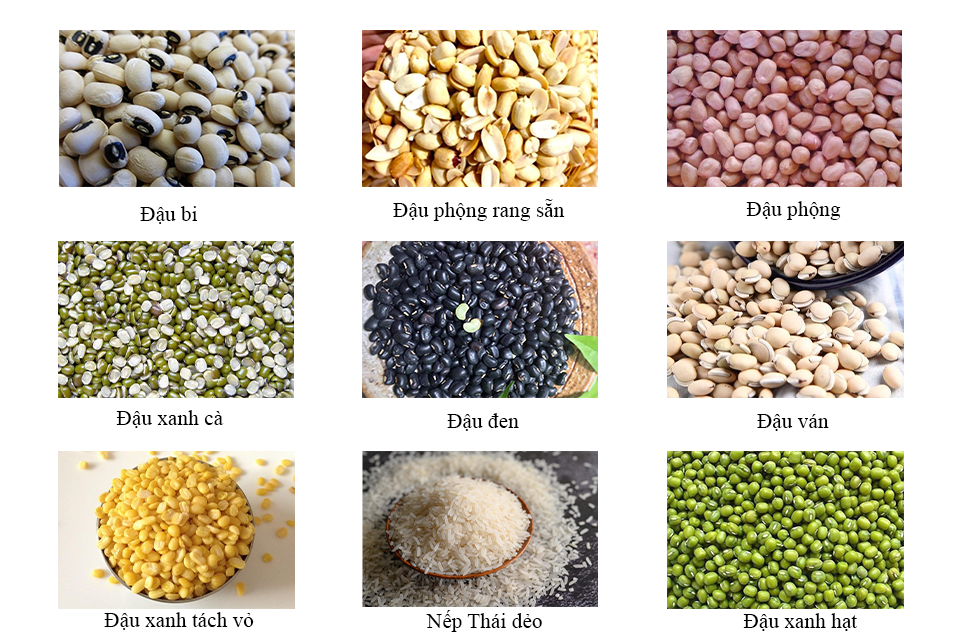 500g đậu quê sạch đủ loại