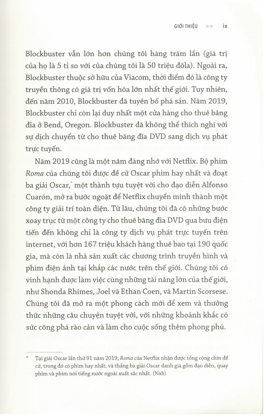 NETFLIX - Phá bỏ nguyên tắc để bứt phá