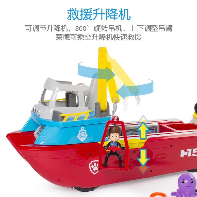[HCM]Đồ chơi mô hình thuyền cứu hộ