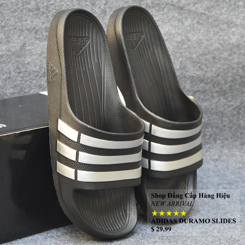 Adidas Duramo màu đen sọc bạc