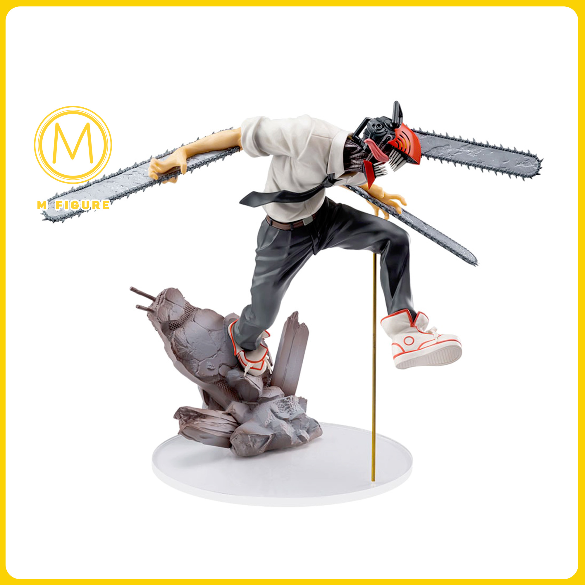 MÔ HÌNH CHÍNH HÃNG DENJI - Chainsaw Man - Luminasta (SEGA)