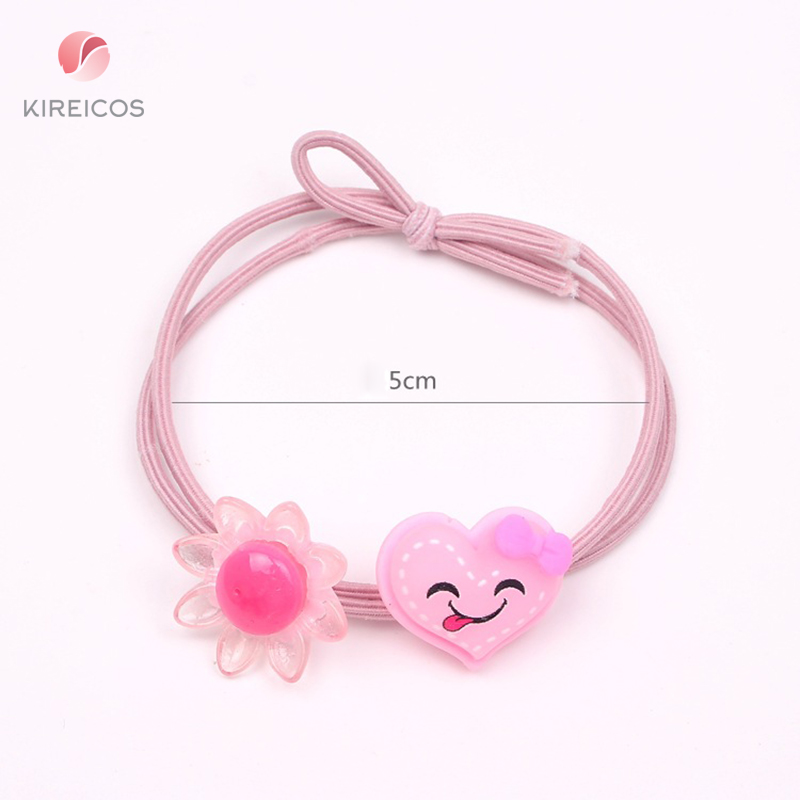[HCM]Set 2 Sợi Dây Cột Tóc Cho Bé Hình Thú B127