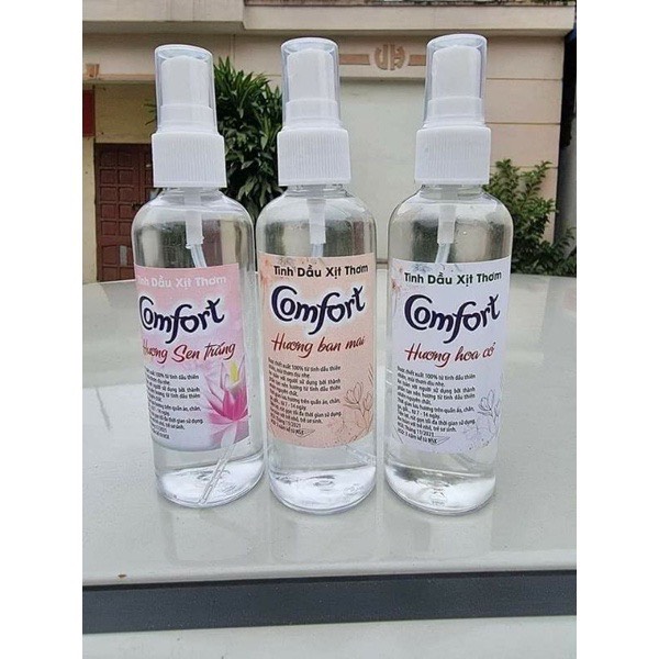 combo 10 lọ xịt quần áo comfort mix đủ 3 mùi