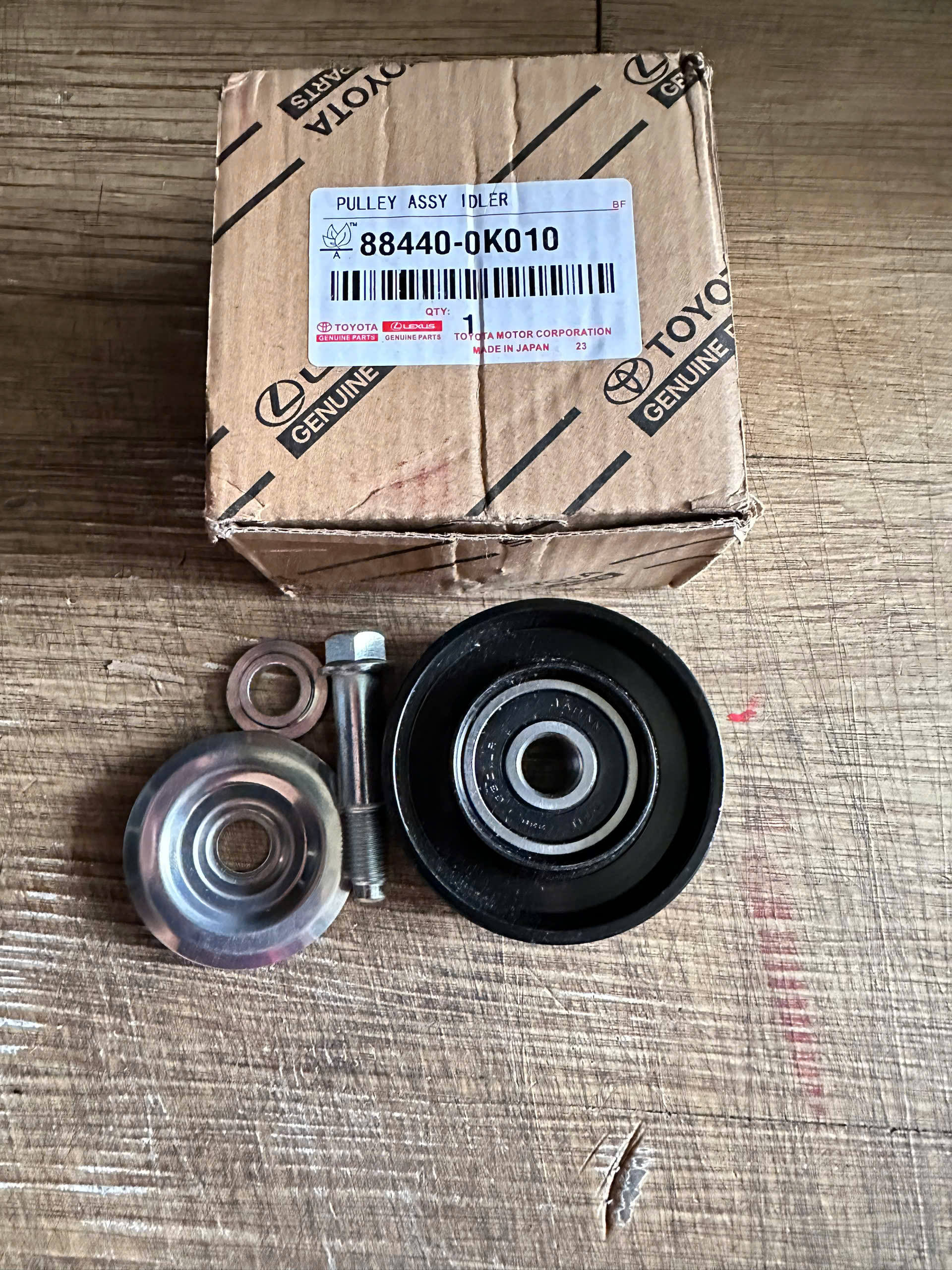 [HCM]Bạc đạn đỡ dây curoa Toyota Innova CỐT 12
