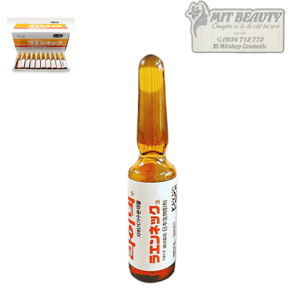 [HCM]lẻ 1 ống Tế bào gốc nhau thai tươi Nhật Bản Laennec Placenta Injection 2ml