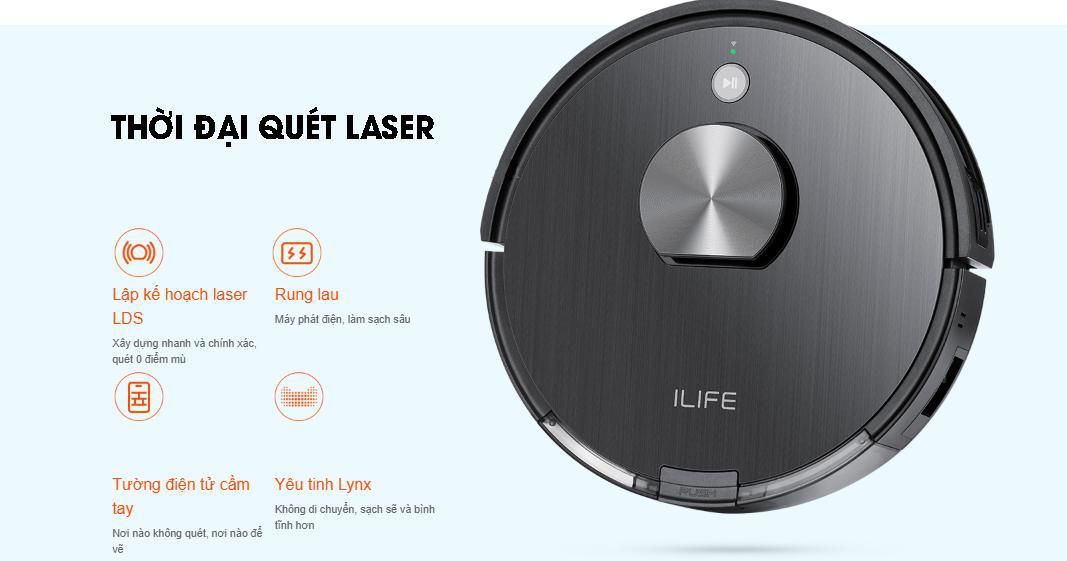 ROBOT HÚT BỤI ILIFE X900