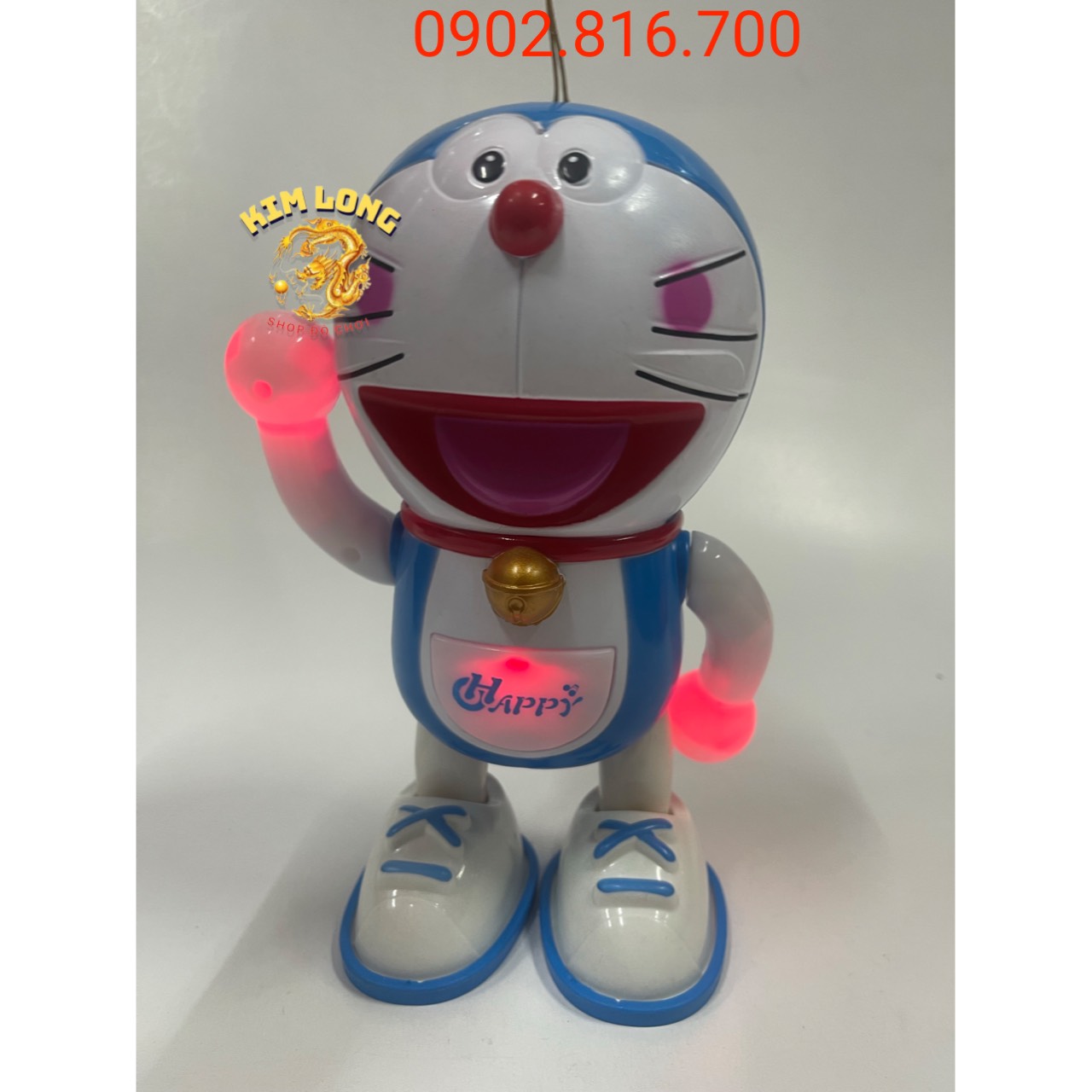 Đồ chơi lồng đèn trung thu cho bé hình DOREMON có pin