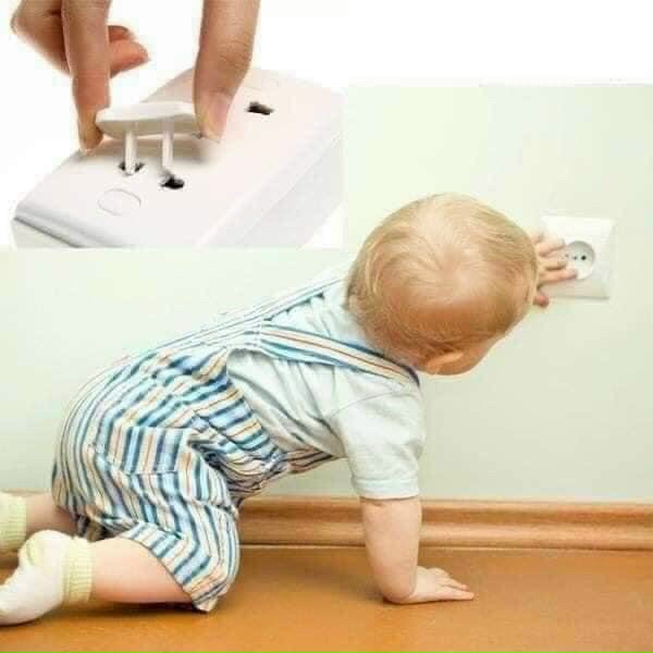 Combo 5 Nút Bịt Ổ Điện Chống Giật An Toàn Cho Bé