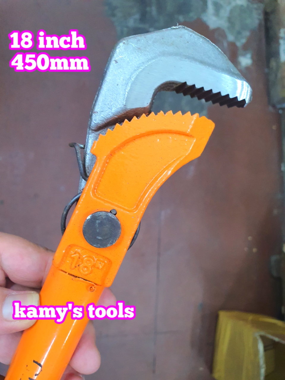 Mỏ Lết Răng Kẹp Nhanh Clip On Dài 450mm 600mm (Mỏ Lết Răng Đa Năng)